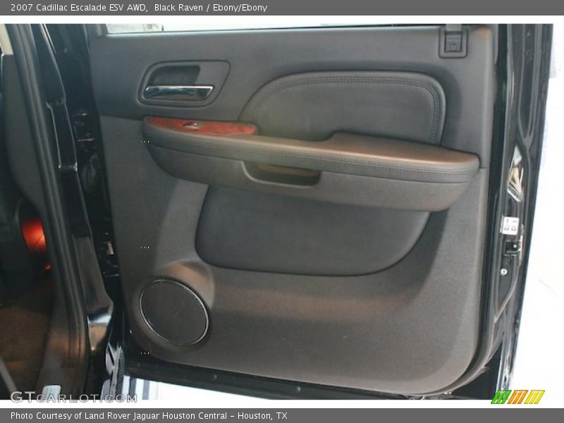 Black Raven / Ebony/Ebony 2007 Cadillac Escalade ESV AWD