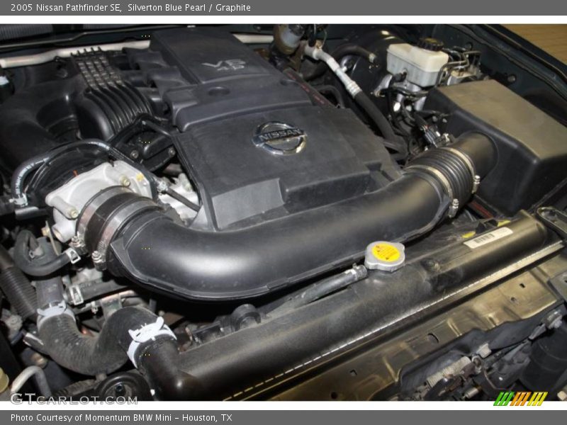 Silverton Blue Pearl / Graphite 2005 Nissan Pathfinder SE