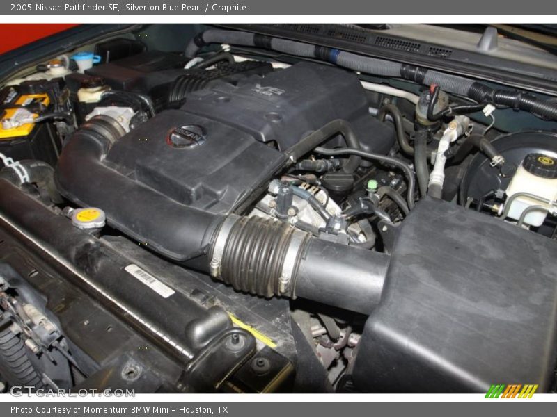 Silverton Blue Pearl / Graphite 2005 Nissan Pathfinder SE