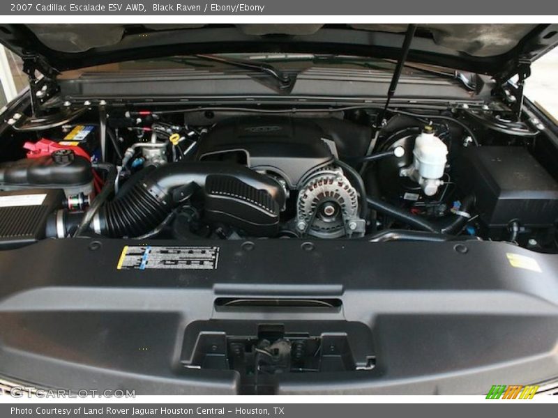 Black Raven / Ebony/Ebony 2007 Cadillac Escalade ESV AWD