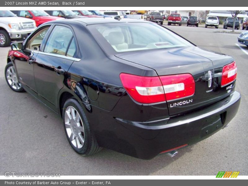 Black / Sand 2007 Lincoln MKZ AWD Sedan