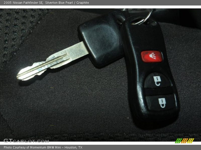 Silverton Blue Pearl / Graphite 2005 Nissan Pathfinder SE