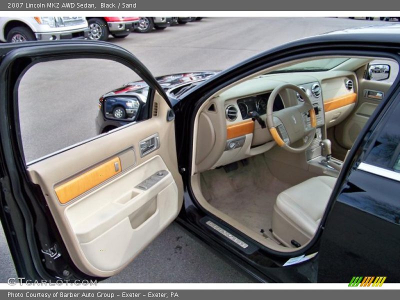 Black / Sand 2007 Lincoln MKZ AWD Sedan