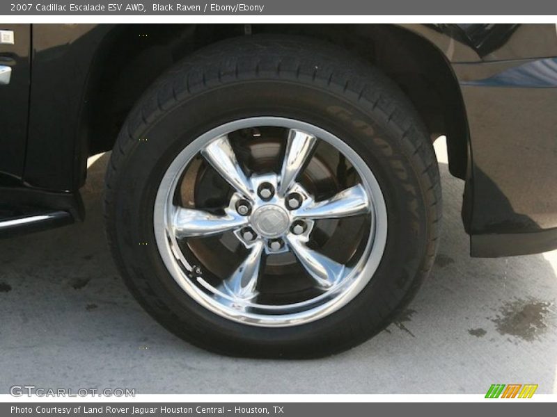 Black Raven / Ebony/Ebony 2007 Cadillac Escalade ESV AWD