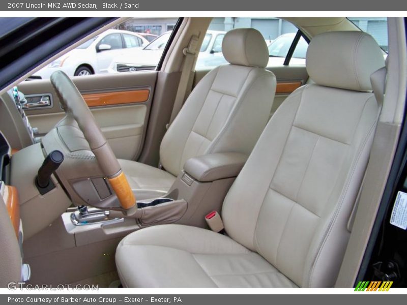 Black / Sand 2007 Lincoln MKZ AWD Sedan