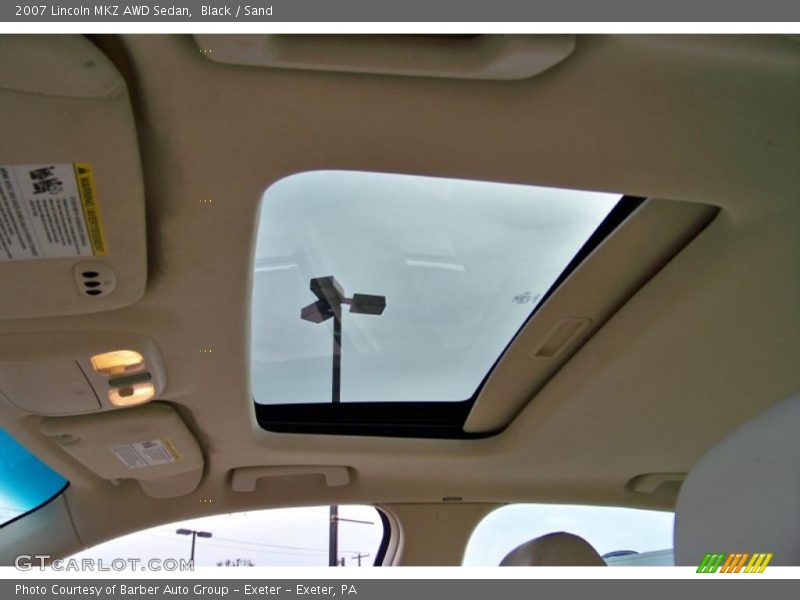 Black / Sand 2007 Lincoln MKZ AWD Sedan