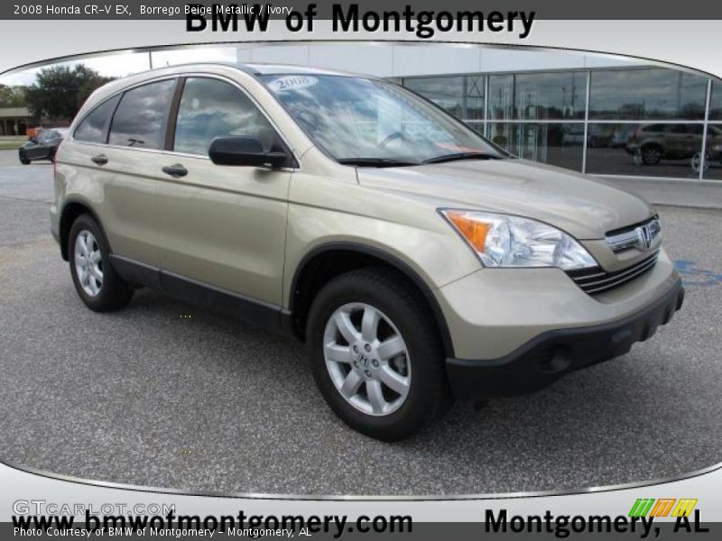 Borrego Beige Metallic / Ivory 2008 Honda CR-V EX