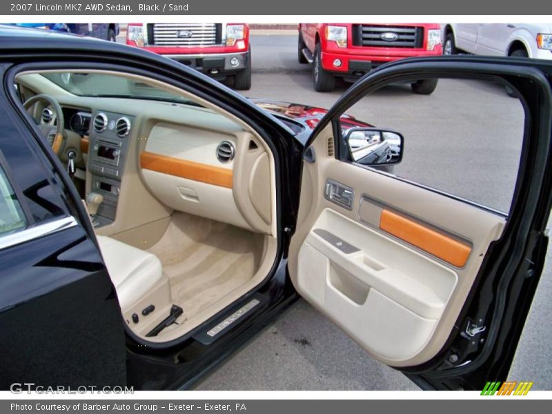 Black / Sand 2007 Lincoln MKZ AWD Sedan