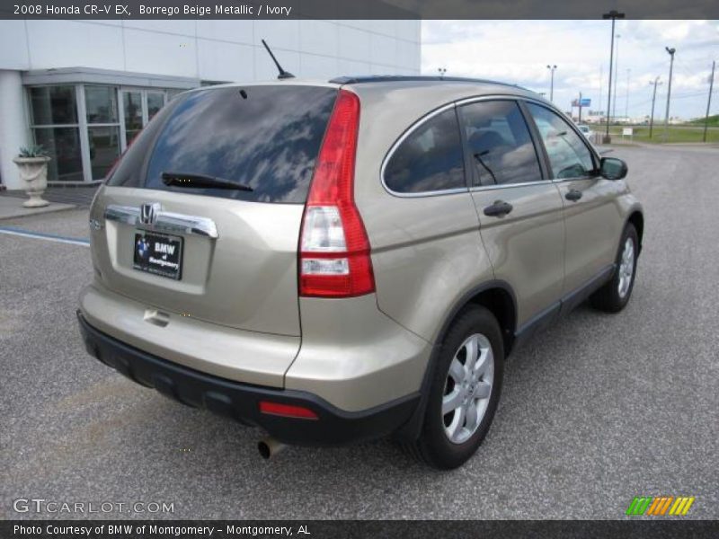 Borrego Beige Metallic / Ivory 2008 Honda CR-V EX