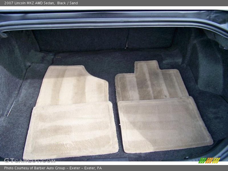 Black / Sand 2007 Lincoln MKZ AWD Sedan