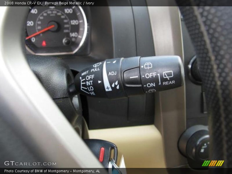 Controls of 2008 CR-V EX