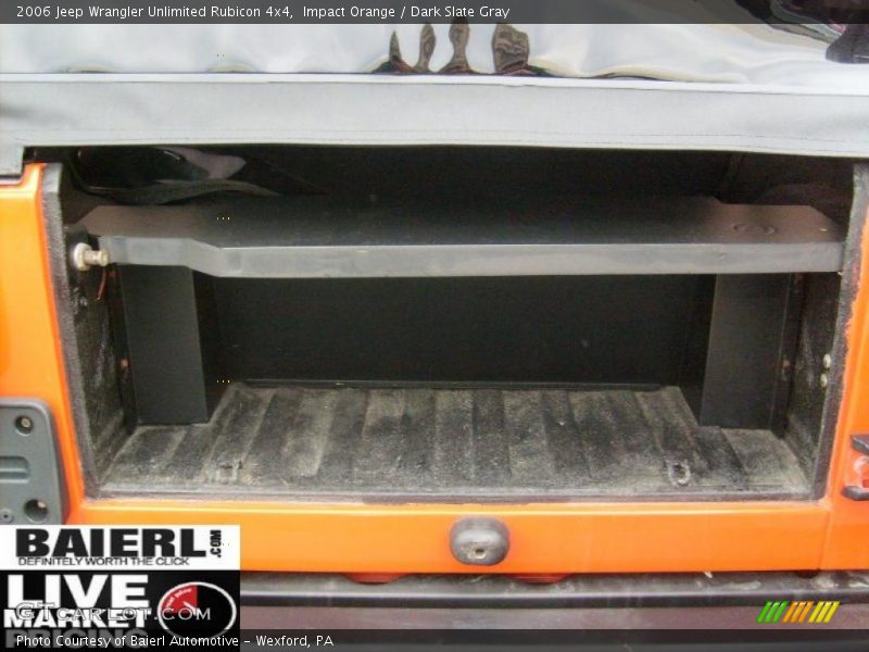 Impact Orange / Dark Slate Gray 2006 Jeep Wrangler Unlimited Rubicon 4x4