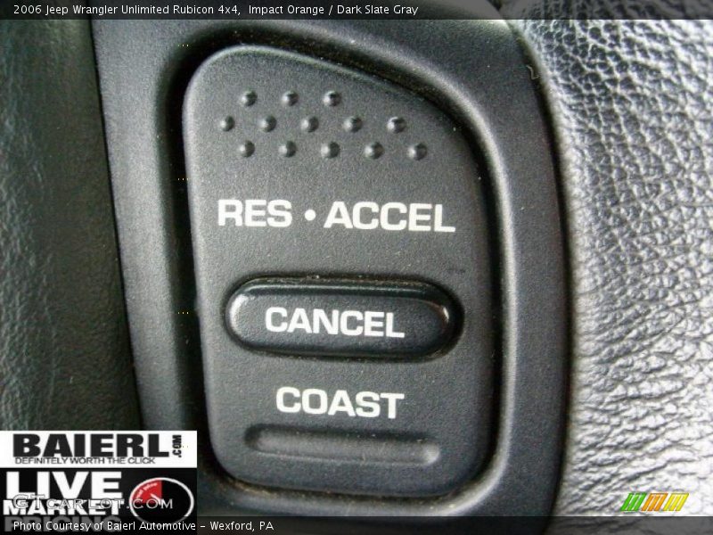 Impact Orange / Dark Slate Gray 2006 Jeep Wrangler Unlimited Rubicon 4x4