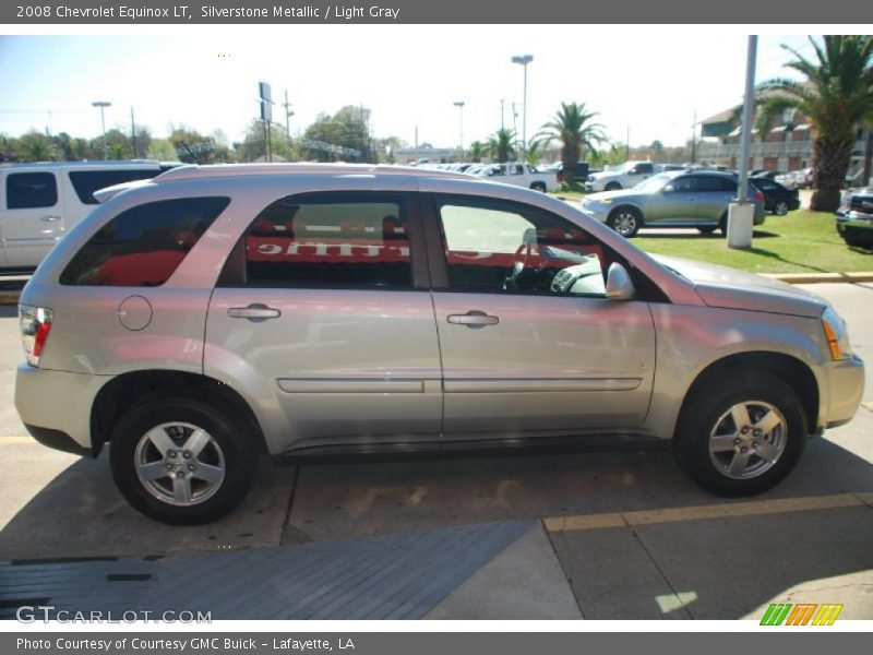 Silverstone Metallic / Light Gray 2008 Chevrolet Equinox LT