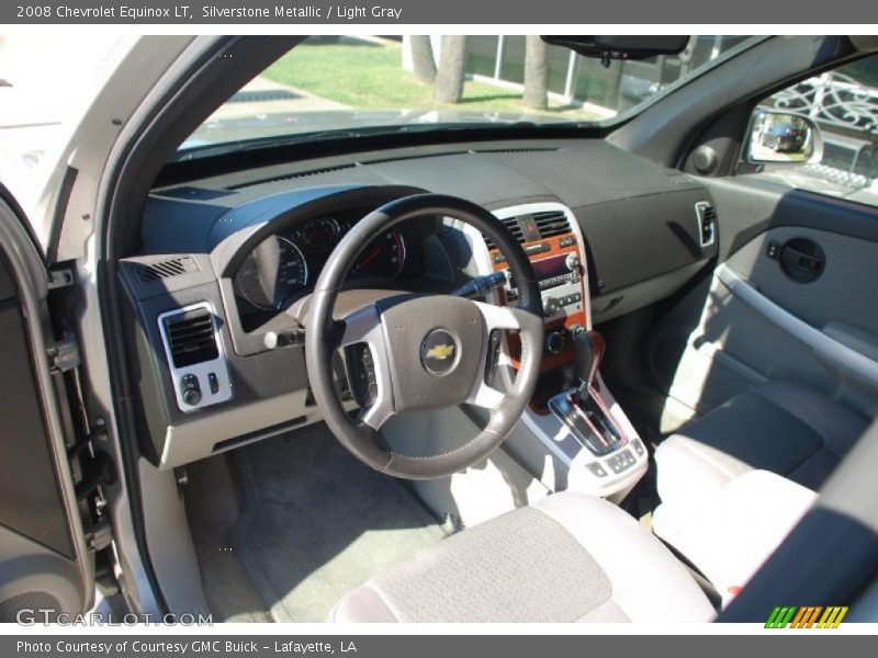 Silverstone Metallic / Light Gray 2008 Chevrolet Equinox LT