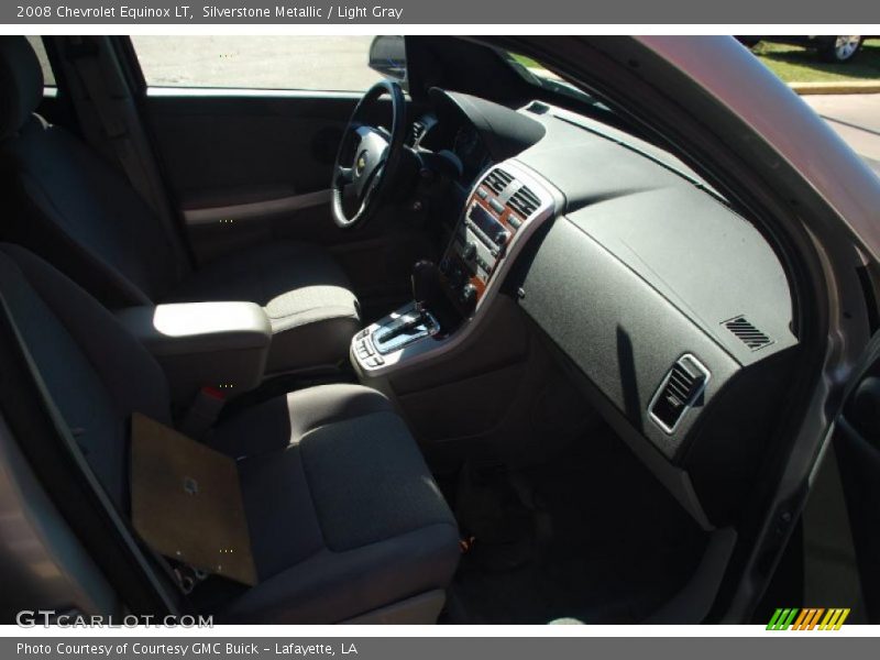 Silverstone Metallic / Light Gray 2008 Chevrolet Equinox LT