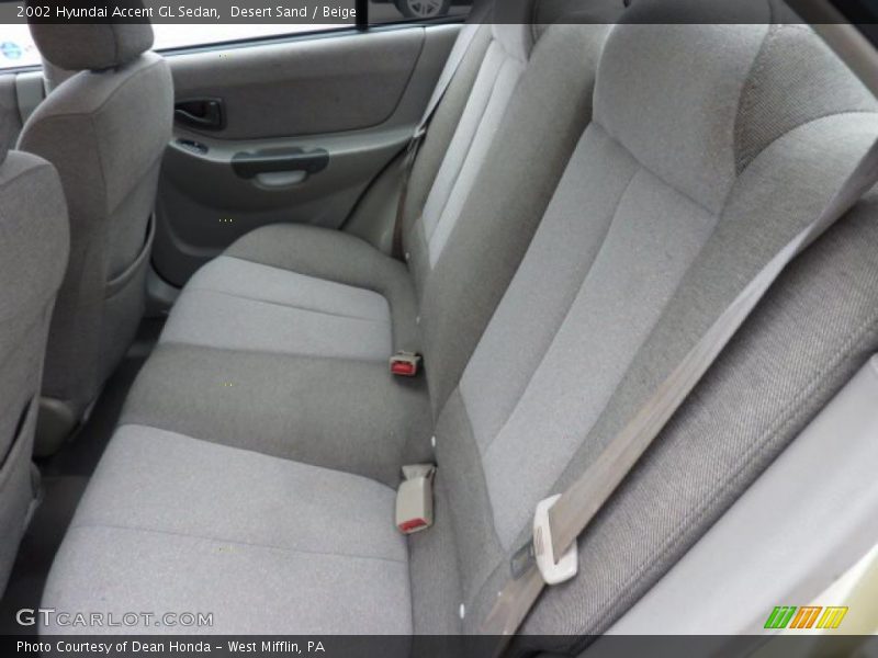  2002 Accent GL Sedan Beige Interior