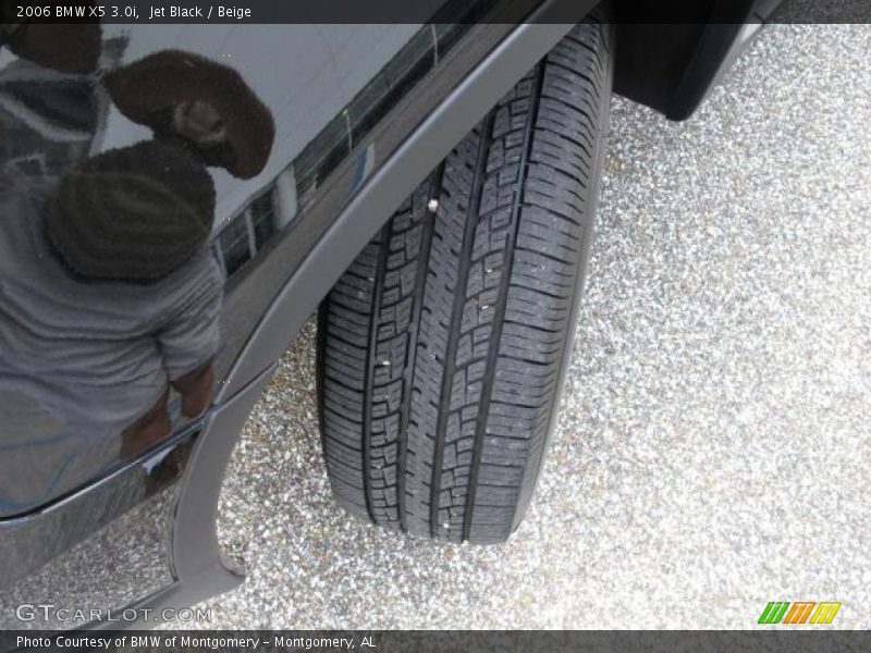 Jet Black / Beige 2006 BMW X5 3.0i