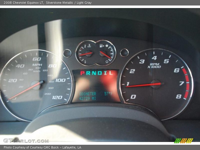 Silverstone Metallic / Light Gray 2008 Chevrolet Equinox LT