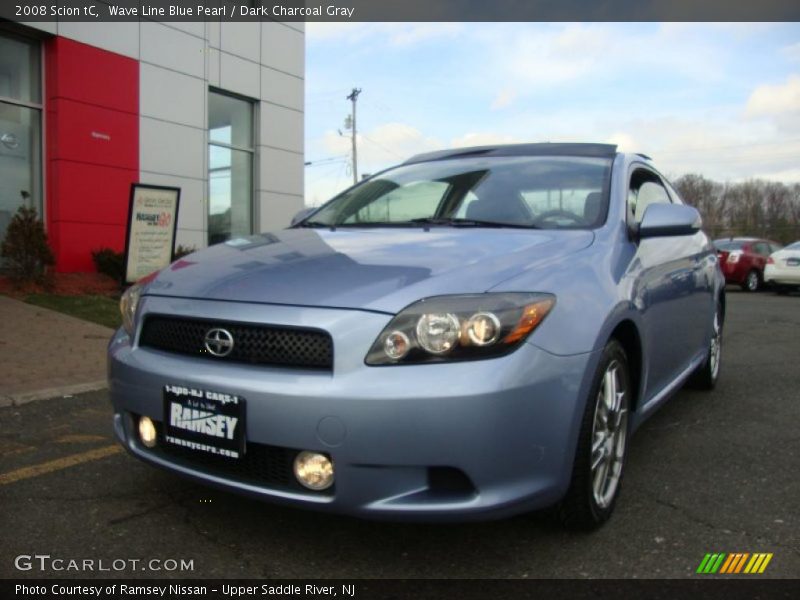 Wave Line Blue Pearl / Dark Charcoal Gray 2008 Scion tC