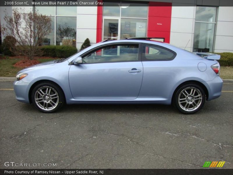 Wave Line Blue Pearl / Dark Charcoal Gray 2008 Scion tC
