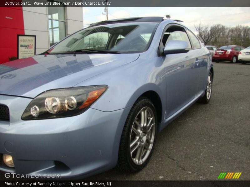 Wave Line Blue Pearl / Dark Charcoal Gray 2008 Scion tC