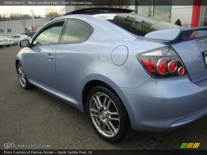 Wave Line Blue Pearl / Dark Charcoal Gray 2008 Scion tC