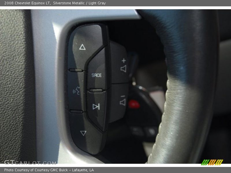 Silverstone Metallic / Light Gray 2008 Chevrolet Equinox LT