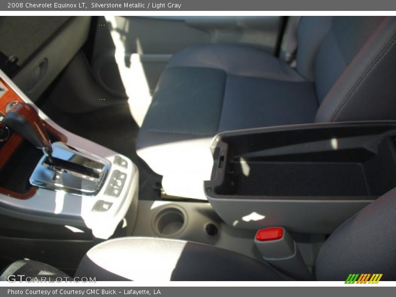 Silverstone Metallic / Light Gray 2008 Chevrolet Equinox LT