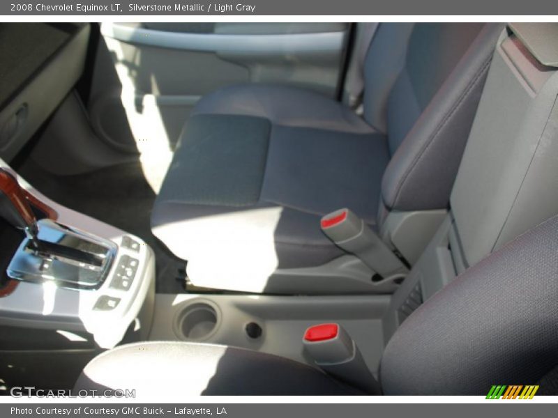 Silverstone Metallic / Light Gray 2008 Chevrolet Equinox LT