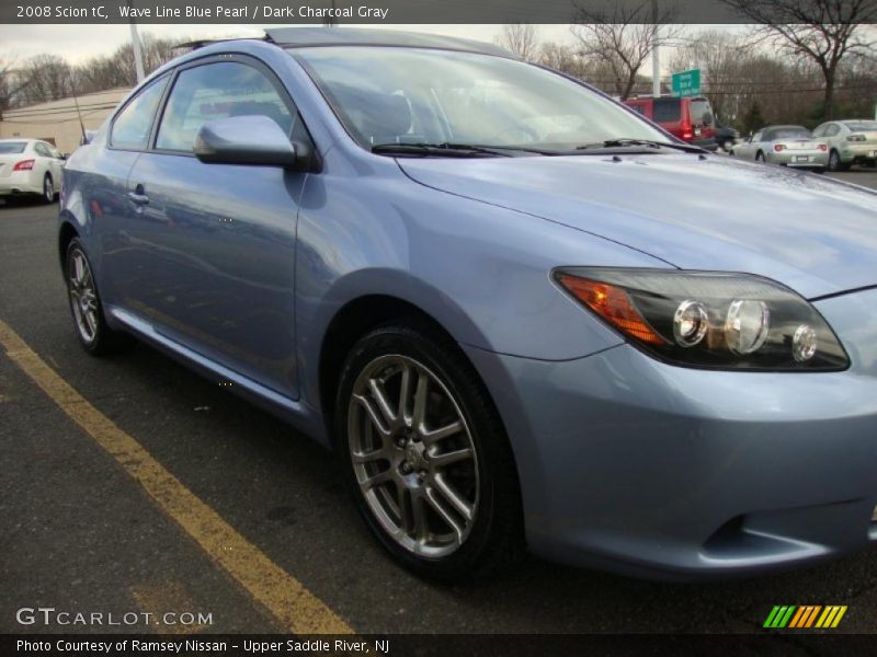 Wave Line Blue Pearl / Dark Charcoal Gray 2008 Scion tC