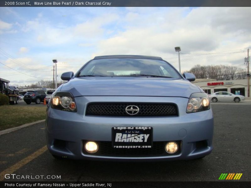 Wave Line Blue Pearl / Dark Charcoal Gray 2008 Scion tC