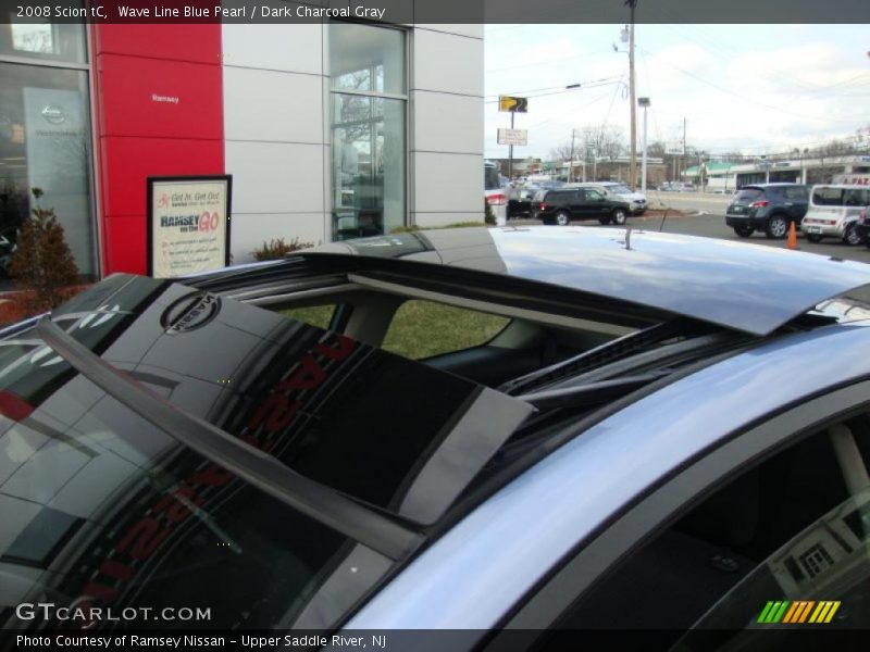 Wave Line Blue Pearl / Dark Charcoal Gray 2008 Scion tC