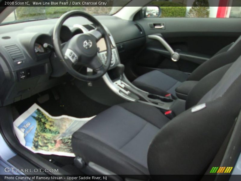 Wave Line Blue Pearl / Dark Charcoal Gray 2008 Scion tC