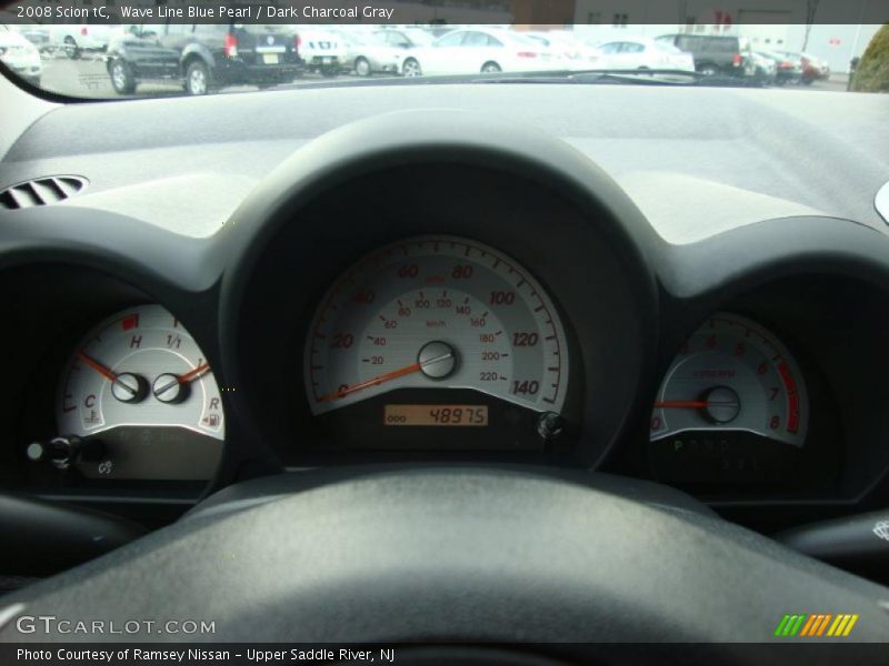 Wave Line Blue Pearl / Dark Charcoal Gray 2008 Scion tC