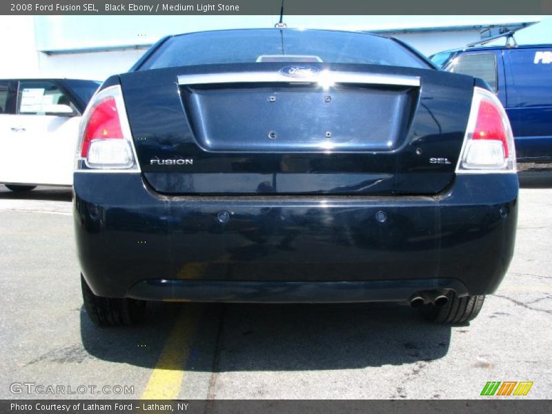 Black Ebony / Medium Light Stone 2008 Ford Fusion SEL