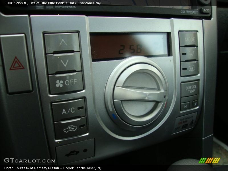 Wave Line Blue Pearl / Dark Charcoal Gray 2008 Scion tC