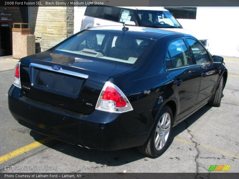 Black Ebony / Medium Light Stone 2008 Ford Fusion SEL