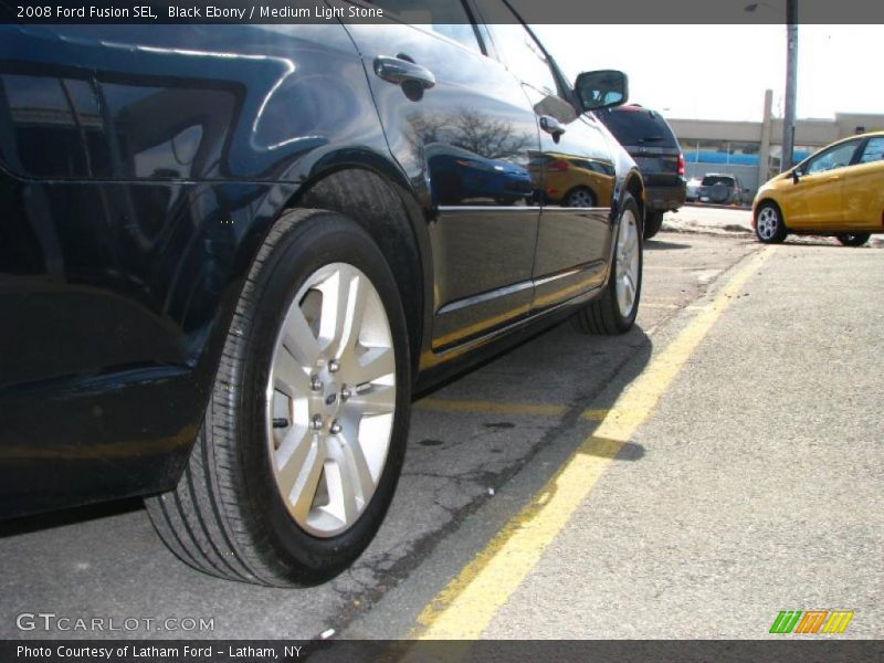 Black Ebony / Medium Light Stone 2008 Ford Fusion SEL