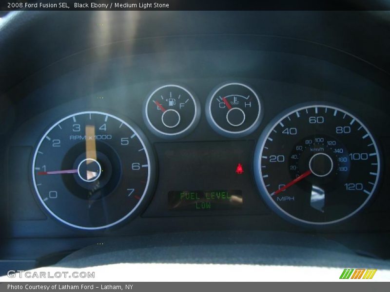 Black Ebony / Medium Light Stone 2008 Ford Fusion SEL