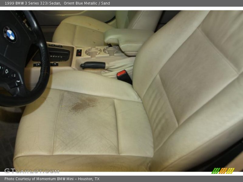 Orient Blue Metallic / Sand 1999 BMW 3 Series 323i Sedan