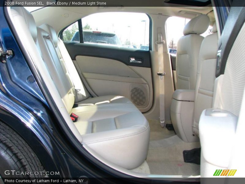 Black Ebony / Medium Light Stone 2008 Ford Fusion SEL