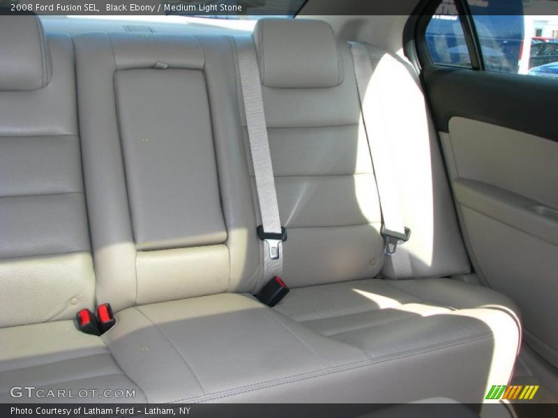 Black Ebony / Medium Light Stone 2008 Ford Fusion SEL