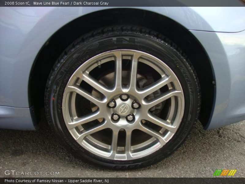 Wave Line Blue Pearl / Dark Charcoal Gray 2008 Scion tC
