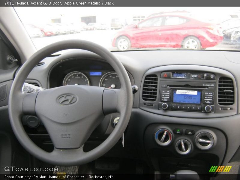 Controls of 2011 Accent GS 3 Door