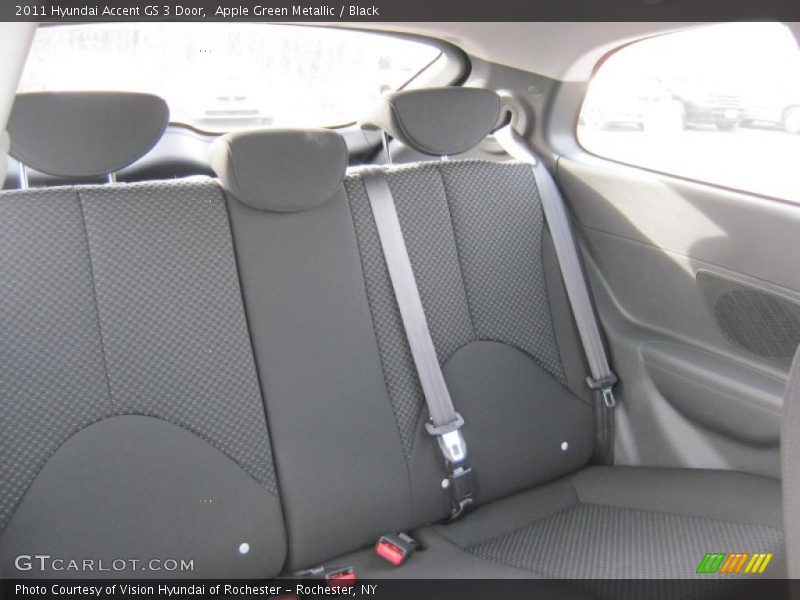  2011 Accent GS 3 Door Black Interior