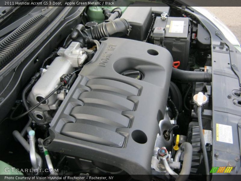  2011 Accent GS 3 Door Engine - 1.6 Liter DOHC 16-Valve VVT 4 Cylinder