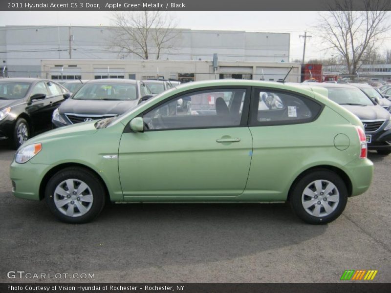  2011 Accent GS 3 Door Apple Green Metallic