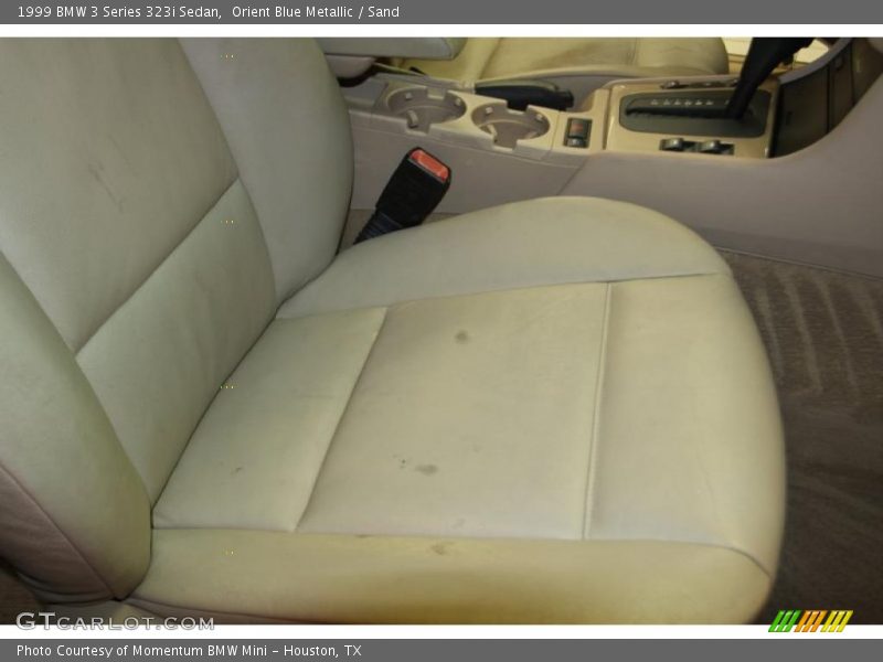 Orient Blue Metallic / Sand 1999 BMW 3 Series 323i Sedan