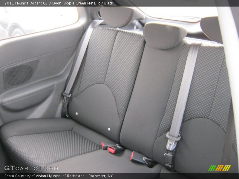  2011 Accent GS 3 Door Black Interior